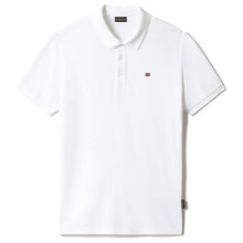 Carica l'immagine nel visualizzatore di Gallery, Napapijri Polo Uomo Manica Corta Eolanos 3 Bianca Bright White