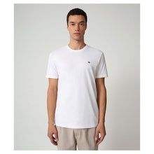Carica l'immagine nel visualizzatore di Gallery, Napapijri T-shirt uomo girocollo Salis - Bianco Bright White