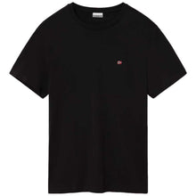 Carica l'immagine nel visualizzatore di Gallery, Napapijri T-shirt uomo girocollo Salis - Nero Black