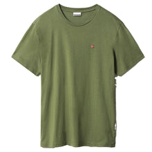 Carica l'immagine nel visualizzatore di Gallery, Napapijri T-shirt uomo girocollo Salis - Verde Green Cypress