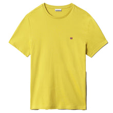 Carica l'immagine nel visualizzatore di Gallery, Napapijri T-shirt uomo girocollo Salis - Giallo Yellow Moss
