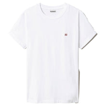 Carica l'immagine nel visualizzatore di Gallery, Napapijri T-shirt donna a manica corta Salis - Bianco Bright White