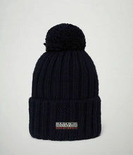 Carica l'immagine nel visualizzatore di Gallery, Napapijri Fea 1 Cappello Berretto in misto lana Blu Marine