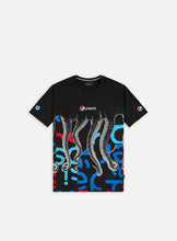 Carica l'immagine nel visualizzatore di Gallery, Octopus x Pepsi Camo T-Shirt Unisex manica corta Nera - collabo Pepsi-Cola - Limited Edition