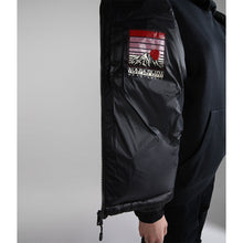 Carica l'immagine nel visualizzatore di Gallery, Napapijri Giacca Giubbotto imbottito con cappuccio A-Hornelen W 2 Black nero