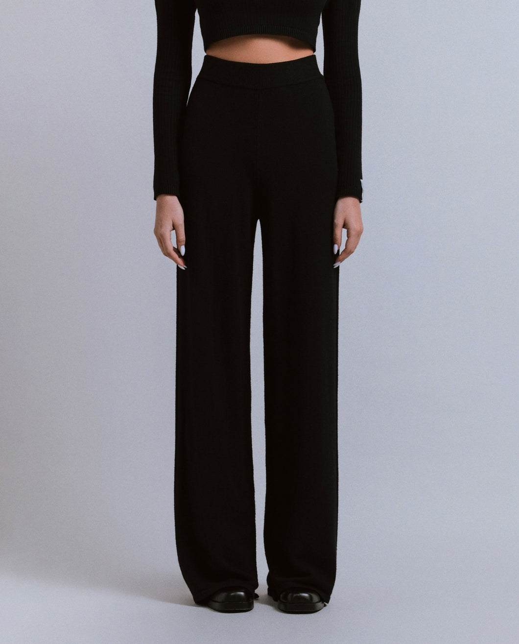 HINNOMINATE Pantalone A Palazzio In Maglia HMABW01176
