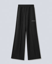Carica l&#39;immagine nel visualizzatore di Gallery, HINNOMINATE Pantalone In Modal Con Nervature e Coulisse al Fondo art. HMABW01065 col. NERO
