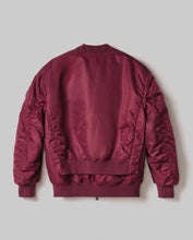 Carica l'immagine nel visualizzatore di Gallery, HINNOMINATE Bomber Oversize art. HMABW01920 col. BORDEAUX
