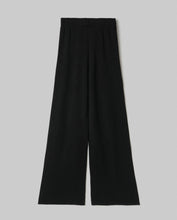 Carica l'immagine nel visualizzatore di Gallery, HINNOMINATE Pantalone In Maglia A Palazzo Con Nervature art. HMABW02128
