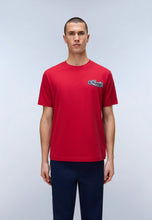 Carica l'immagine nel visualizzatore di Gallery, NAPAPIJRI T-shirt con stampa mod. S-ZINC SS col. AMERICAN B RAQ
