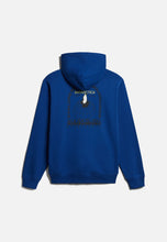 Carica l'immagine nel visualizzatore di Gallery, Napapijri Felpa uomo con Cappuccio B-NENY H - Hoodie Blu Mazarin
