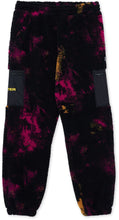 Carica l&#39;immagine nel visualizzatore di Gallery, Iuter Pantaloni Teddy in pile Tie Dye Fur Pant Purple Uomo
