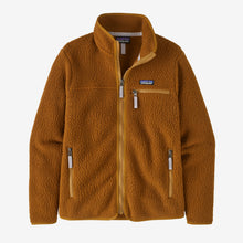Carica l&#39;immagine nel visualizzatore di Gallery, Patagonia Women&#39;s Retro Pile Fleece Jacket orsetto Shelter Brown
