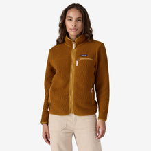 Carica l&#39;immagine nel visualizzatore di Gallery, Patagonia Women&#39;s Retro Pile Fleece Jacket orsetto Shelter Brown
