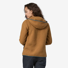 Carica l'immagine nel visualizzatore di Gallery, Patagonia Women's Retro Pile Fleece Hoody orsetto Brown
