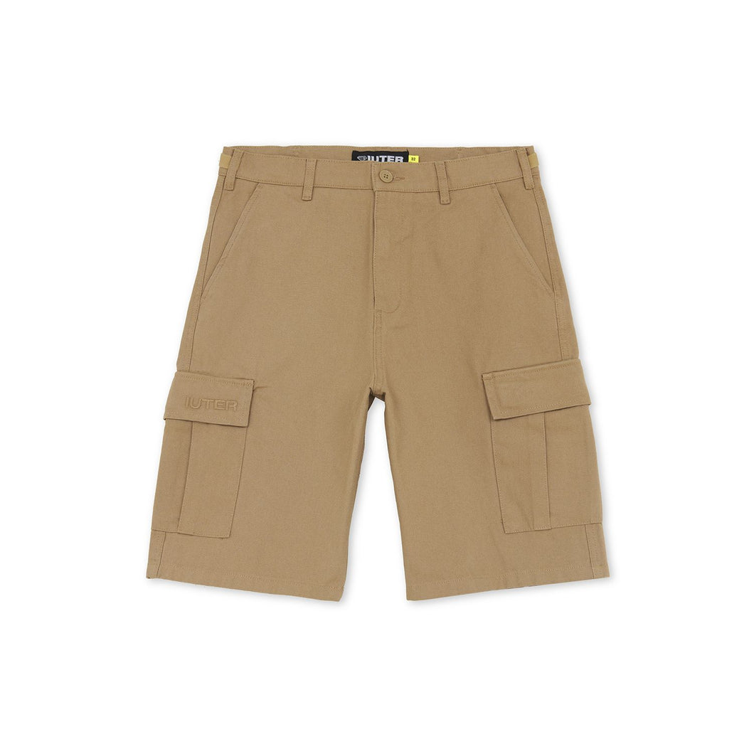 IUTER CARGO CANVAS SHORTS col. EARTH