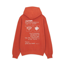 Carica l&#39;immagine nel visualizzatore di Gallery, IUTER felpa con cappuccio mod. SENSE HOODIE cod. 24WISH06

