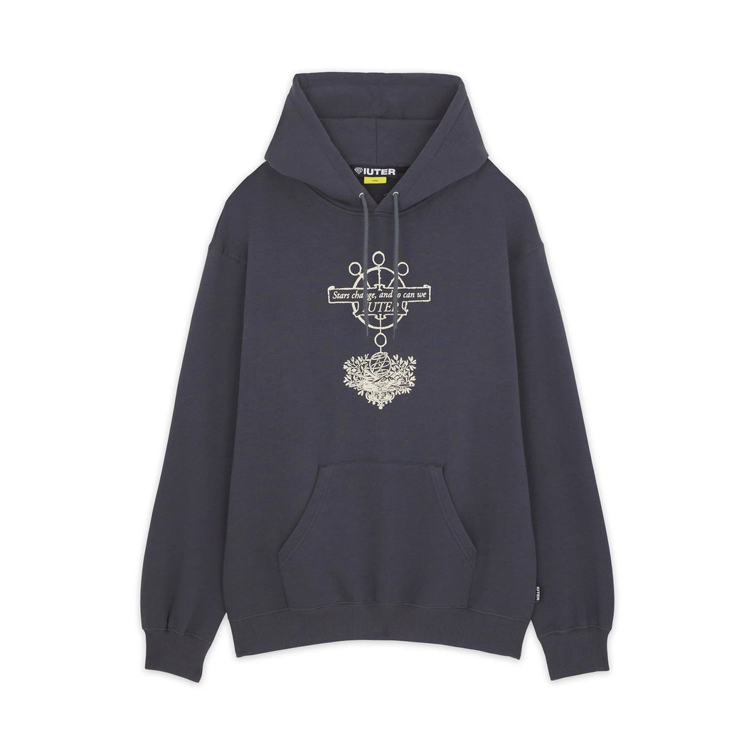 IUTER FELPA CON CAPPUCCIO mod. ASTRO HOODIE cod. 24WISH07