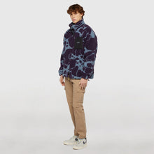 Carica l&#39;immagine nel visualizzatore di Gallery, IUTER ORSETTO mod. MARBLE FUR ZIP NECK cod. 24WISZ32 col. ICE
