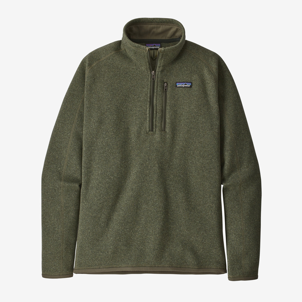 Patagonia Men's Better Sweater™ 1/4-Zip Fleece Felpa Uomo mezza zip Verde Green