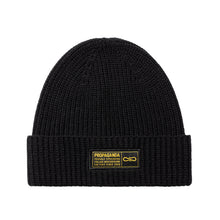 Carica l'immagine nel visualizzatore di Gallery, PROPAGANDA Ribbed Beanie art. 25FWPRAC824 col. Black
