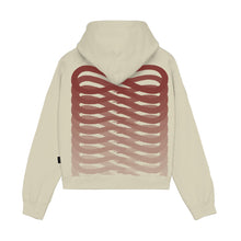 Carica l'immagine nel visualizzatore di Gallery, PROPAGANDA Ribs Woman Crop Hoodie art. 25FWPRFE566 col. Bone
