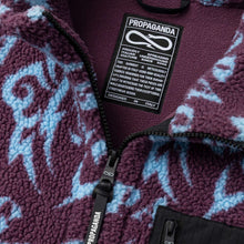 Carica l'immagine nel visualizzatore di Gallery, PROPAGANDA Sacred Sherpa Jacket art. 25FWPROU703 col. Purple
