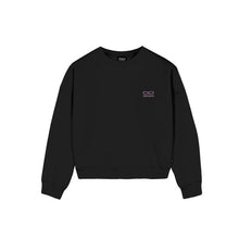 Carica l'immagine nel visualizzatore di Gallery, PROPAGANDA Felpa donna Logo Embroidery Woman Crop art. 26SSPRFE598 col. BLACK
