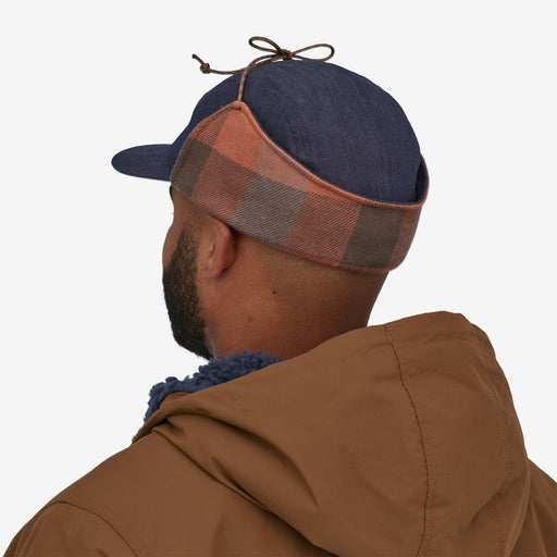 Patagonia Range Earflap Cap - Cappelli Blu | Nencini Sport Patagonia Range Earflap Cap - Cappelli Blu | Nencini Sport