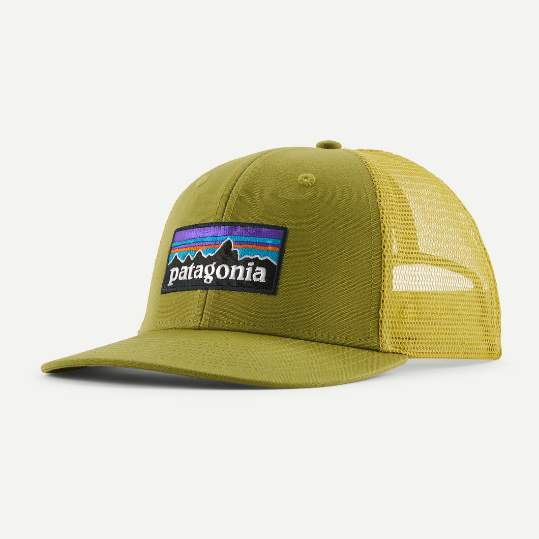 PATAGONIA Berretto Patagonia P-6 Logo Trucker Hat Cap Graze Green