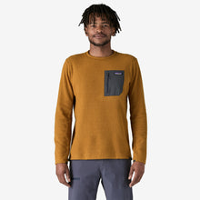 Carica l&#39;immagine nel visualizzatore di Gallery, Patagonia Men&#39;s R1® Air Crewneck Pullover Fleece girocollo Raptor Brown
