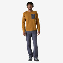 Carica l&#39;immagine nel visualizzatore di Gallery, Patagonia Men&#39;s R1® Air Crewneck Pullover Fleece girocollo Raptor Brown
