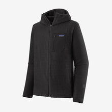 Carica l'immagine nel visualizzatore di Gallery, Patagonia Men's R1® Air Full-Zip Hoody Fleece Pile Uomo Black

