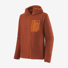 Carica l&#39;immagine nel visualizzatore di Gallery, Patagonia Men&#39;s R1® Air Full-Zip Hoody Fleece Uomo zip Burnished Red
