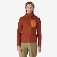 Carica l&#39;immagine nel visualizzatore di Gallery, Patagonia Men&#39;s R1® Air Full-Zip Hoody Fleece Uomo zip Burnished Red
