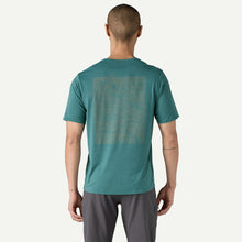 Carica l&#39;immagine nel visualizzatore di Gallery, PATAGONIA T-shirt Men&#39;s Capilene® Cool Daily Graphic Shirt cod. 45235 WETLAND BLUE X-DYE
