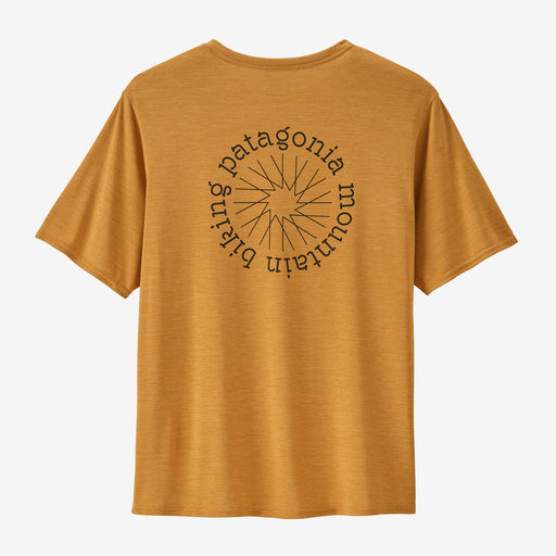 PATAGONIA Men's Capilene® Cool Daily Graphic Shirt - LandsShirt Tecnica da UomoPufferfish Gold X-Dye