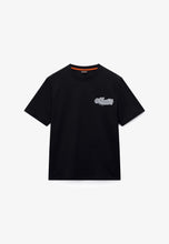 Carica l'immagine nel visualizzatore di Gallery, NAPAPIJRI T-shirt con stampa mod. S-ZINC SS col. BLACK BEAUTY
