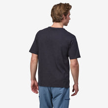 Carica l&#39;immagine nel visualizzatore di Gallery, PATAGONIA Men&#39;s Daily Pocket Tee Shirt da Uomo Ink Black
