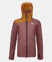 Carica l'immagine nel visualizzatore di Gallery, ORTOVOX SWISSWOOL ZINAL JACKET Robusta giacca freeride con caldissimo isolamento Swisswool mountain rose
