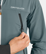Carica l'immagine nel visualizzatore di Gallery, ORTOVOX PALA HOODED JACKET Uomo GIACCA SOFTSHELL Colore dark arctic grey
