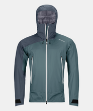 Carica l&#39;immagine nel visualizzatore di Gallery, ORTOVOX WESTALPEN 3L LIGHT JACKET Uomo GIACCA HARDSHELL arctic grey
