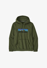 Carica l'immagine nel visualizzatore di Gallery, Patagonia Men's P-6 Logo Uprisal Hoody Felpa Uomo con cappuccio Logo Verde Green
