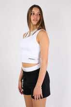 Carica l&#39;immagine nel visualizzatore di Gallery, HINNOMINATE Top Doppio Crop in Costina cod. HMABW0127

