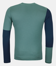 Carica l&#39;immagine nel visualizzatore di Gallery, Ortovox 185 ROCK&#39;N&#39;WOOL LONG SLEEVEMale INTIMO LUNGO FUNZIONALE arctic grey
