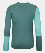 Carica l&#39;immagine nel visualizzatore di Gallery, Ortovox 185 ROCK&#39;N&#39;WOOL LONG SLEEVE Female INTIMO LUNGO FUNZIONALE arctic grey
