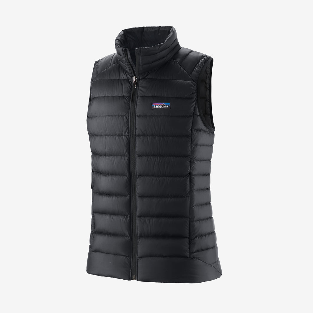 Patagonia Women's Down Sweater Vest Gilet trapuntato da donna Black Nero