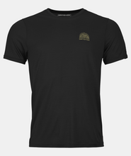 Carica l'immagine nel visualizzatore di Gallery, ORTOVOX 120 COOL TEC MTN STRIPE TS Uomo T-SHIRTS MERINO Colore black raven
