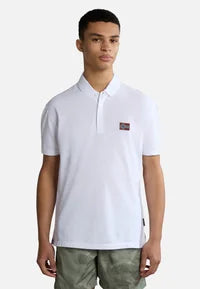 Napapijri Polo a Maniche Corte Ebea 2 COL. BRIGHT WHITE NP0A4HPY0021