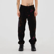 Carica l&#39;immagine nel visualizzatore di Gallery, Iuter Pantaloni Teddy in pile Tie Dye Fur Pant Purple Uomo
